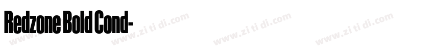 Redzone Bold Cond字体转换 Redzone Bold Cond字体转换